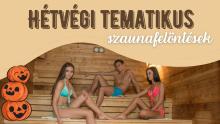 Hétvégi tematikus szaunafelöntések