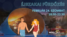 Éjszakai fürdőzés – 2024. február 24.